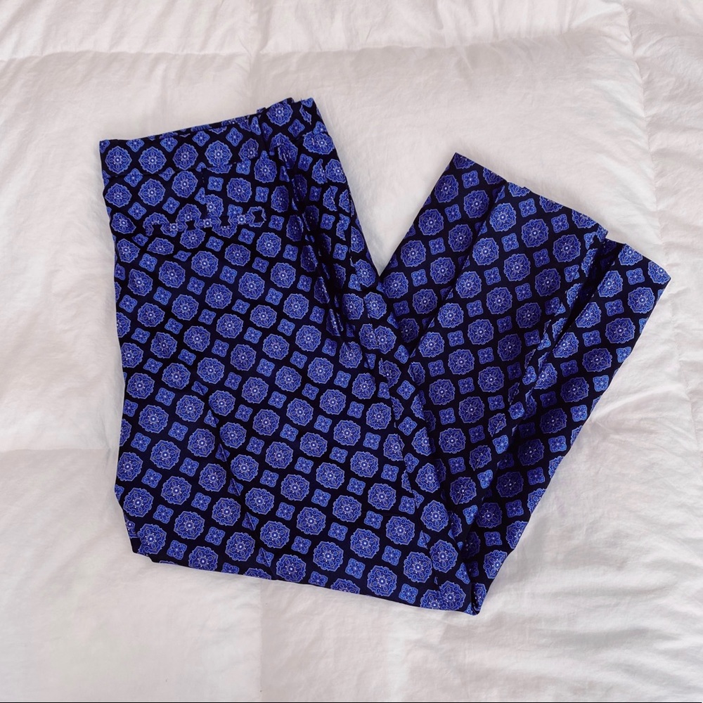 j crew silk pants